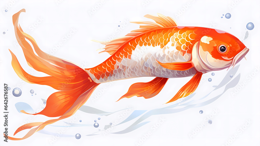 hand drawn cartoon beautiful koi illustration
hand drawn cartoon beautiful koi illustration
