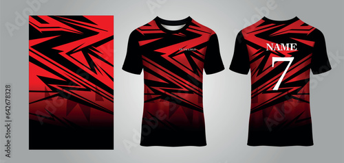 Sports wear jersey editable 