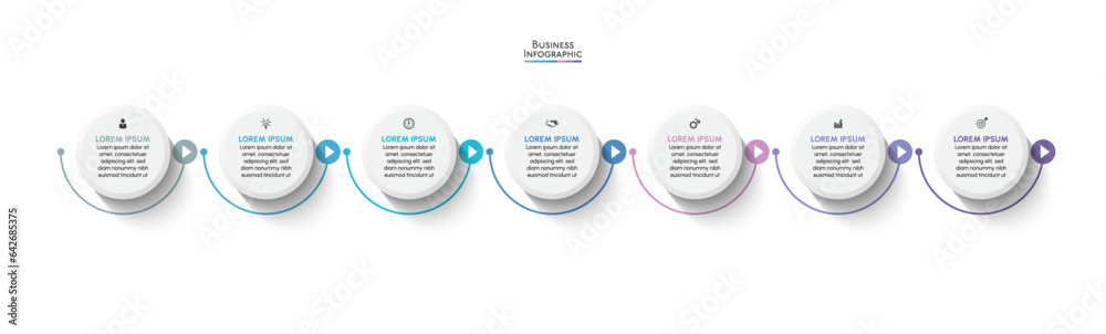Business data visualization. timeline infographic icons designed for abstract background template milestone element modern diagram process technology digital marketing data presentation chart Vector Business data visualization. timeline infographic icons designed for abstract background template milestone element modern diagram process technology digital marketing data presentation chart Vector
