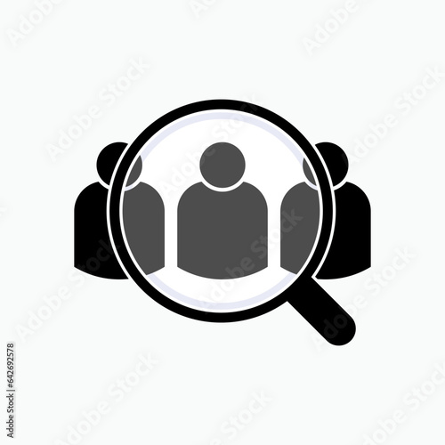 Candidate Icon. Nominee, Applicant Symbol.     