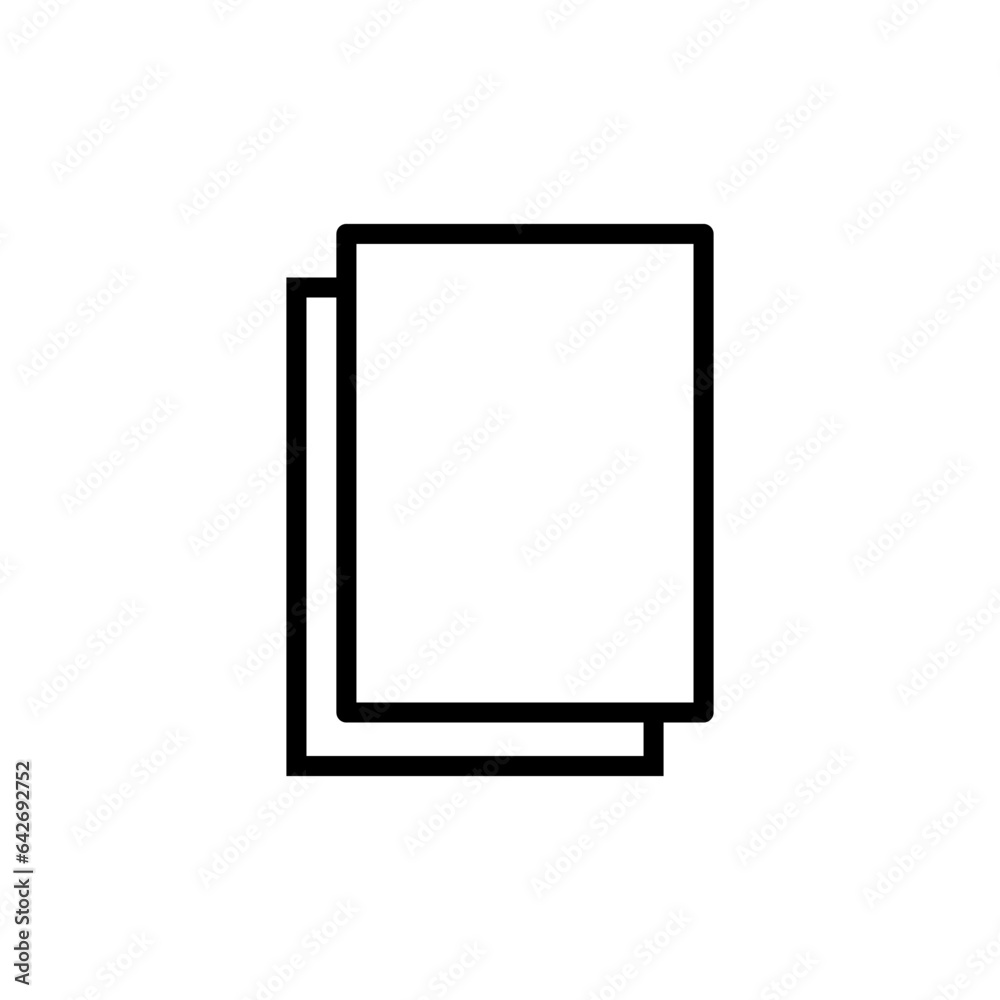 paper icon vector design templates