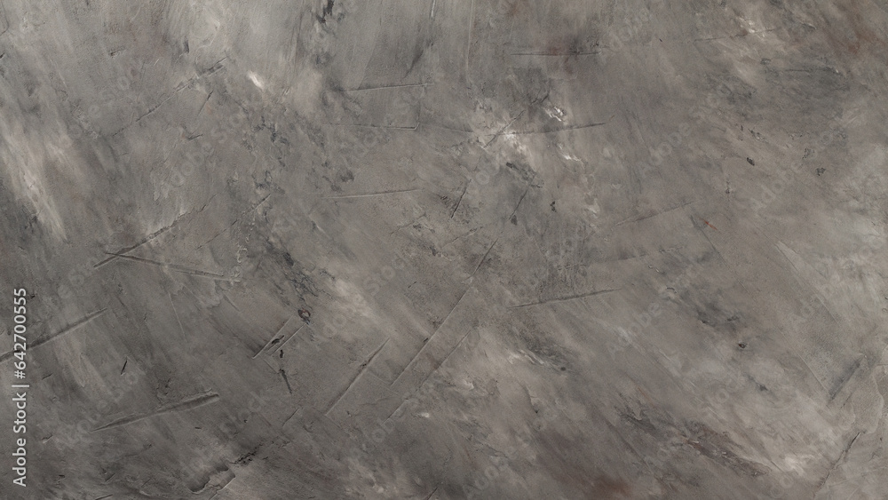 Naklejka premium Dark gray concrete wall as texture or background. Abstract cement background