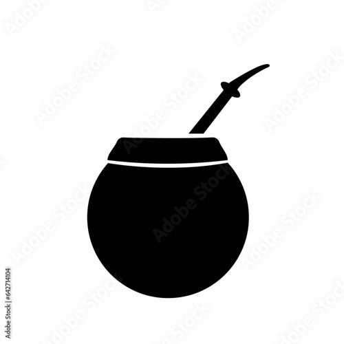 mate, mate with yerba, yerba mate, argentina, argentine drink, argentine culture, hot mate, tea, coffee, breakfast, snack, we drink mate, rich mate, vector, matte vector, transparent matte, sticker