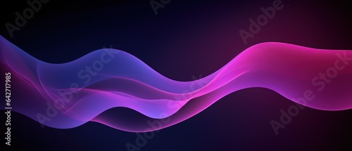 Abstract digital waves, background illustration for technology design