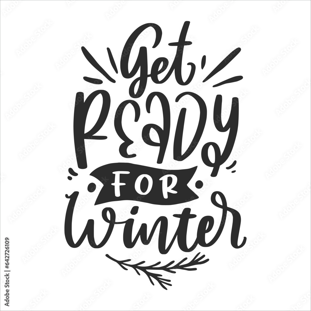 Winter Lettering Quotes