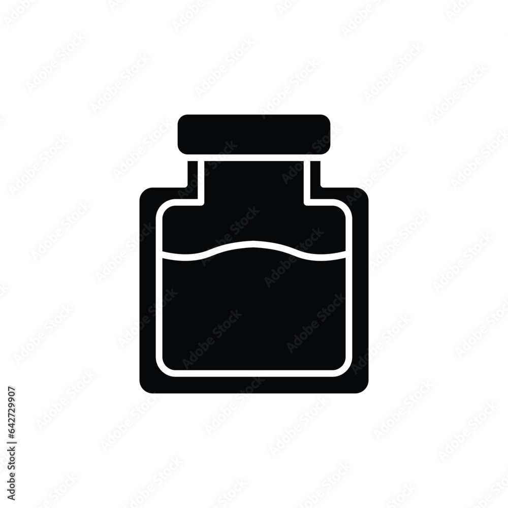 Jam icon. solid icon Jam icon. solid icon