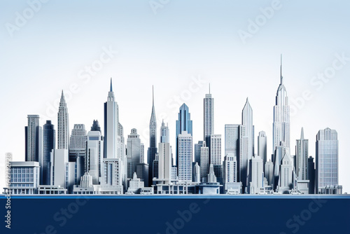 City skyline graphic and design concept © Jeremy