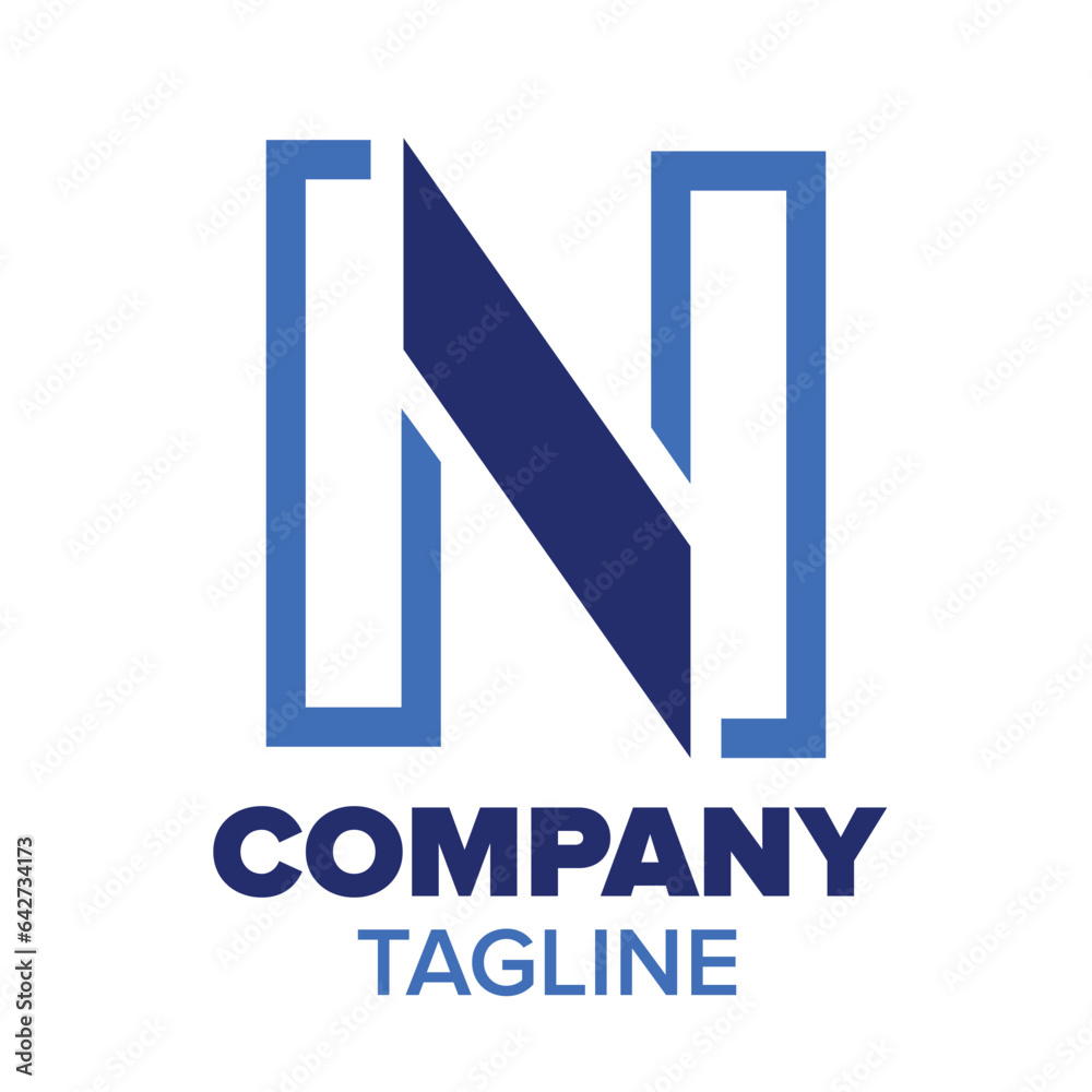 n letter icon logodesign n letter icon logodesign