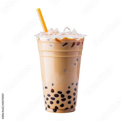 bubble tea coffee on transparent background Remove png, Clipping Path