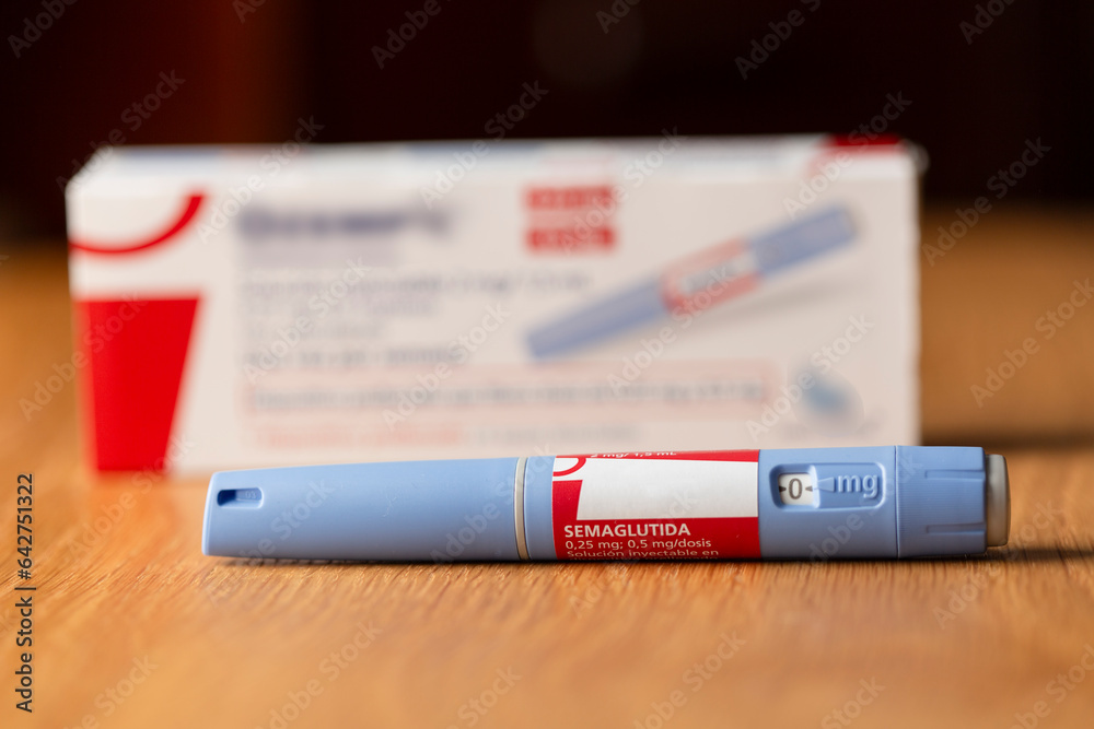 Plakat semaglutide is a hormone that is used as a medication for improve blood sugar – Obraz na Ścianę