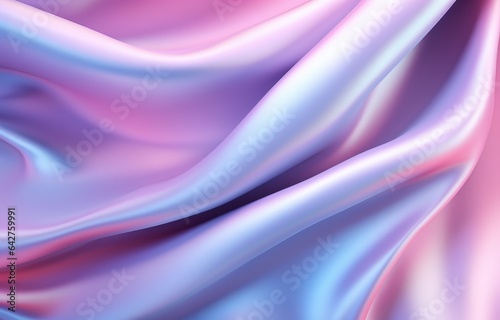 waving silk cloth background pink and purple color beautiful soft 