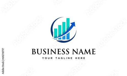 vector financial profit logo