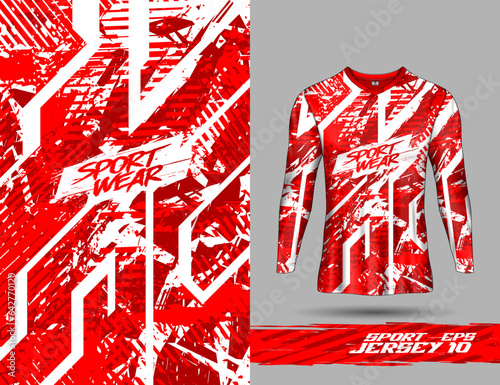 Tshirt template for extreme sports background racing jersey design soccer jersey