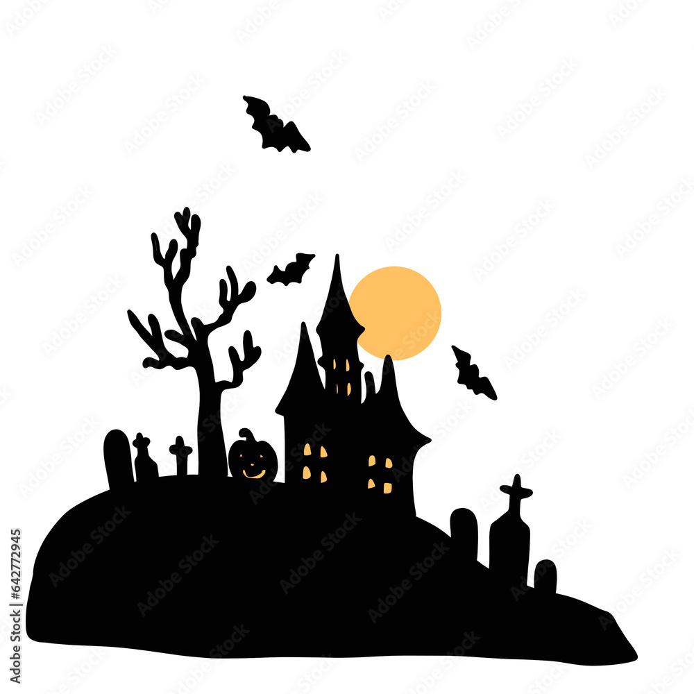  Halloween Spooky house 