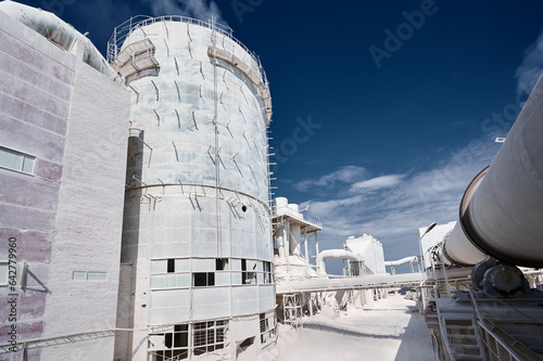 Dedusting equipment for cleaning tubular furnace gases photo