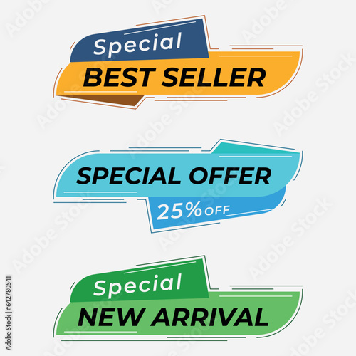 sale banner title bar ornament