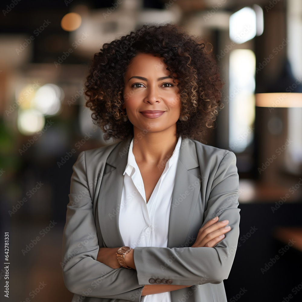 businesswoman smiling at camera businesswoman smiling at camera
