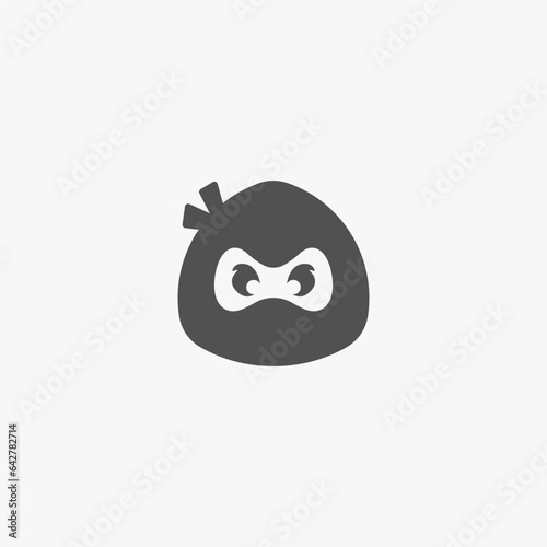 Ninja onigiri logo