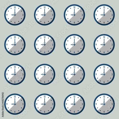 set of clocks