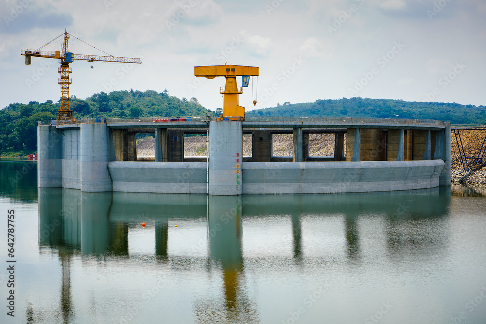 Jatiluhur, the Largest Dam in Indonesia. Multi-Purpose Embankment Dam ...