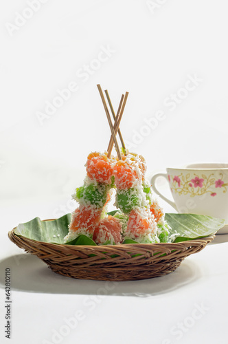 Ongol-Ongol. Indonesian Traditional Cakes And Desert
 photo