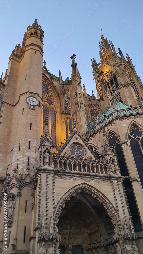 France,Metz,saint cathedral