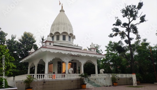  The historic Ganesh Temple, popularly known as Sri Sri Ganesh Akhara, situated in the heart of the Gauripur town.  photo