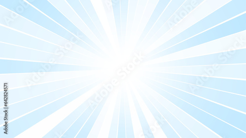 Abstract sunburst or sunbeams blank background. Empty retro vintage backdrop in square format.