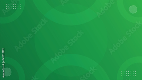 abstract Green background with circular shapes. simple green background