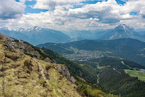 Obraz na płótnie landscape with mountains w salonie