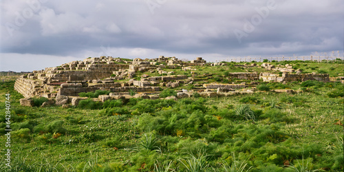 Photos Santuario dell'ara della regina, ruins of an Etruscan temple in Tarquinia, Italy