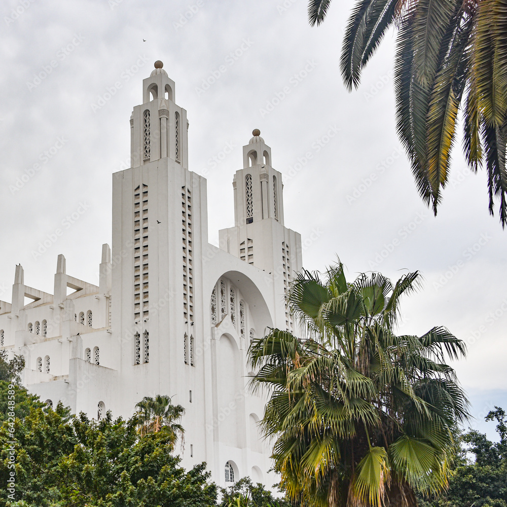 Casablanca, Morocco Feb 7, 2023 Sacre Coeur Cathedral, The former