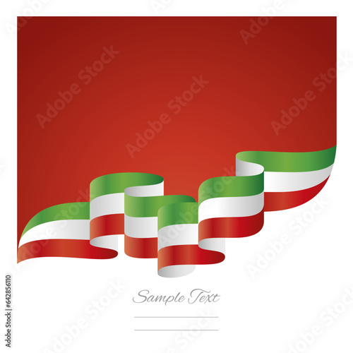 New Italy green white red wavy flag ribbon concept design template. Premium flags Italy ribbon vector design on abstract red background Free Download New Italy green white red wavy flag ribbon concept design template. Premium flags Italy ribbon vector design on abstract red background - GFXLoad