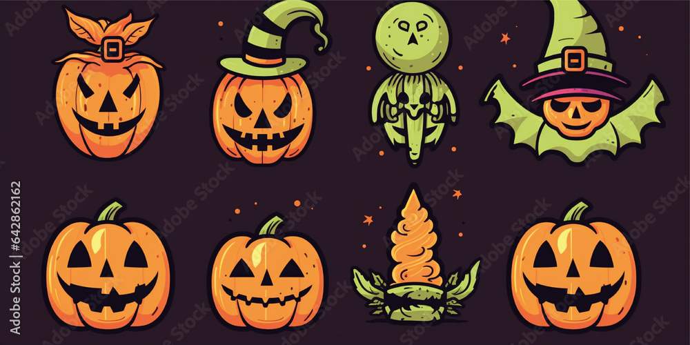 halloween background with pumpkins halloween background with pumpkins