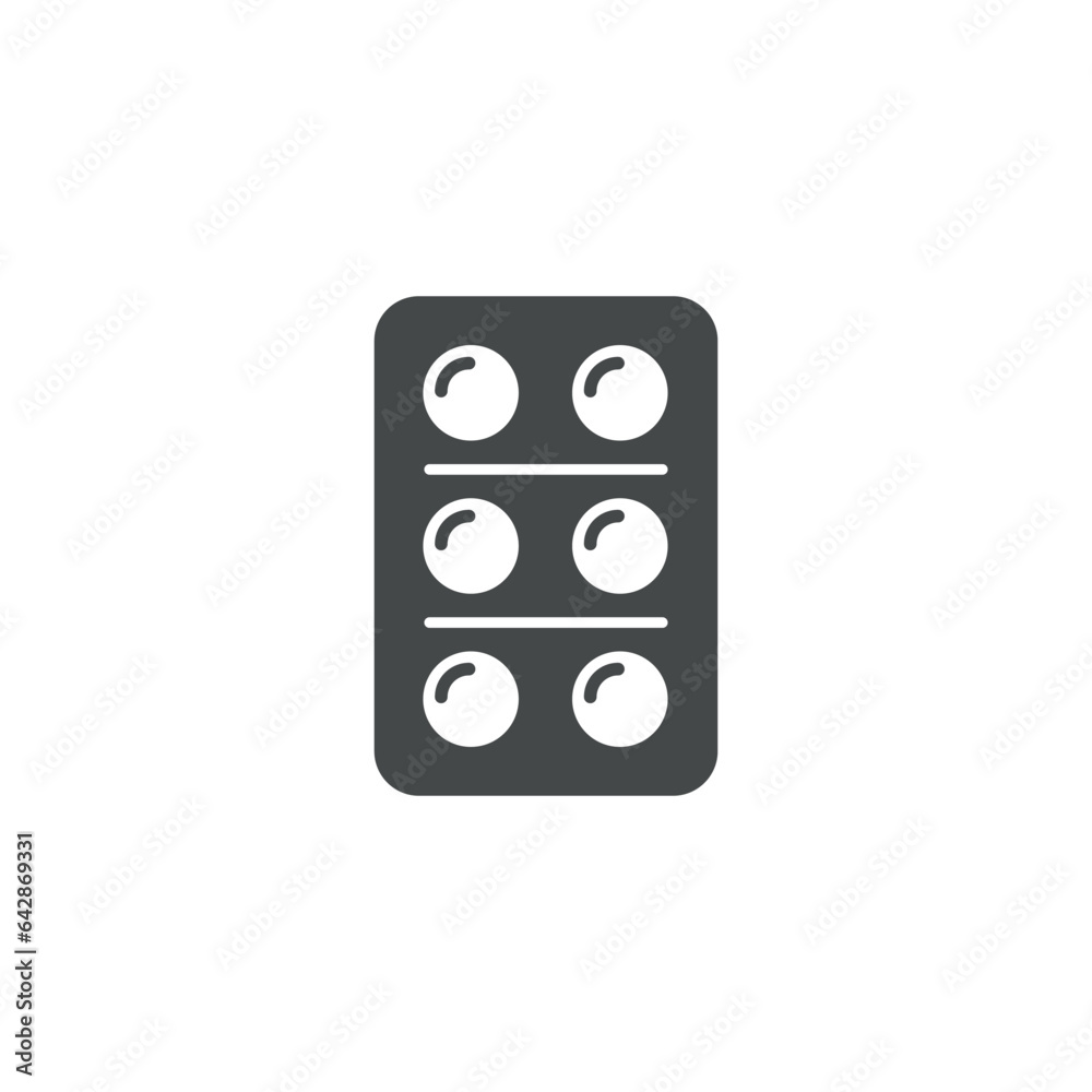 Pills capsules icon in flat style. Medical tablet vector illustration on isolated background. Healthcare drug sign business concept. Pills capsules icon in flat style. Medical tablet vector illustration on isolated background. Healthcare drug sign business concept.