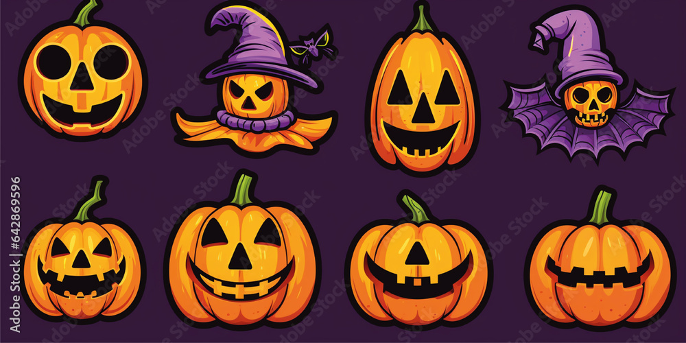 halloween background with pumpkins halloween background with pumpkins
