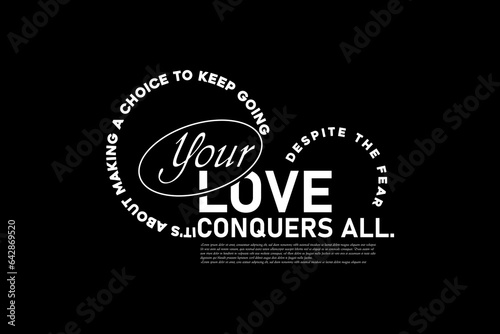 Streetwear design	 graphic love concept modern vector file template