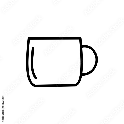 cup of coffe icon vector 