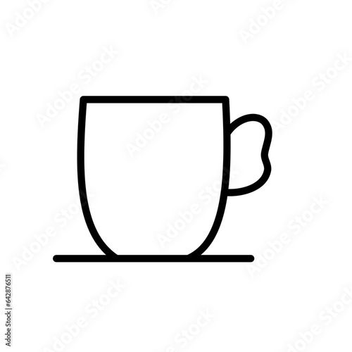 cup of coffe icon vector 
