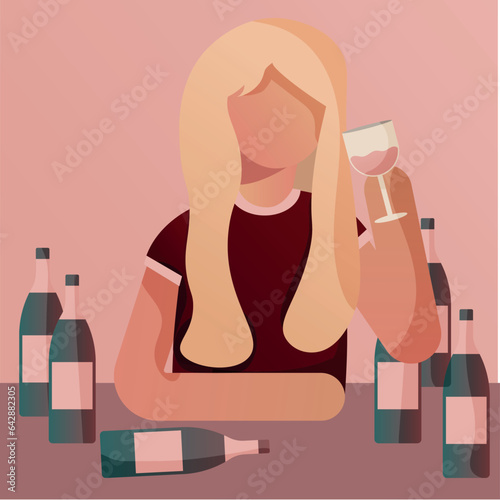 woman applying gloss