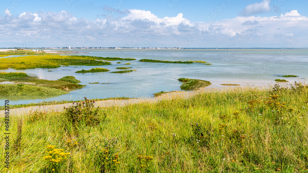 Grande marée en baie de Somme - coefficient de 104