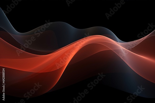 Ephemeral Beauty in Motion Abstract, Colorful, and Wavy Backgrounds as Timeless Art Chasing the Spectrum of Visual Expression Abstract Waves in Colorful Background Design
