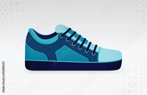 Green office sneakers with thick leather and neat stitches. can be used for fashion, entertainment, work, relax, play and hangout