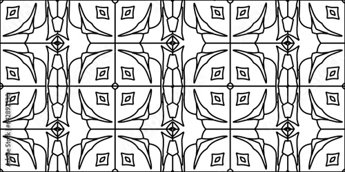 White background with striped shapes. Texture with figures from lines.Line shape design.Abstract background for web page, textures, card, poster, fabric, textile. Monochrome graphic repeating design. 