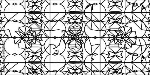 White background with striped shapes. Texture with figures from lines.Line shape design.Abstract background for web page, textures, card, poster, fabric, textile. Monochrome graphic repeating design. 