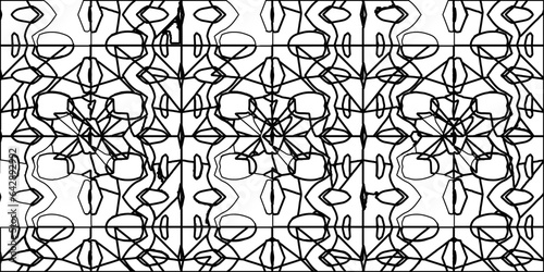 White background with striped shapes. Texture with figures from lines.Line shape design.Abstract background for web page, textures, card, poster, fabric, textile. Monochrome graphic repeating design. 