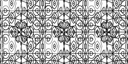 White background with striped shapes. Texture with figures from lines.Line shape design.Abstract background for web page, textures, card, poster, fabric, textile. Monochrome graphic repeating design. 