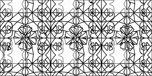 White background with striped shapes. Texture with figures from lines.Line shape design.Abstract background for web page, textures, card, poster, fabric, textile. Monochrome graphic repeating design. 
