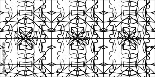 White background with striped shapes. Texture with figures from lines.Line shape design.Abstract background for web page, textures, card, poster, fabric, textile. Monochrome graphic repeating design. 
