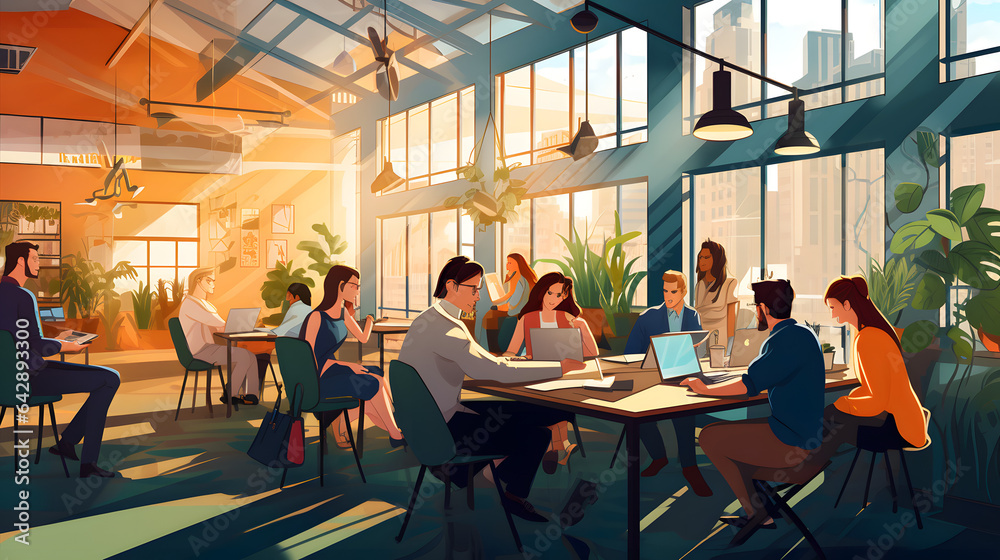 coworking space coworking space